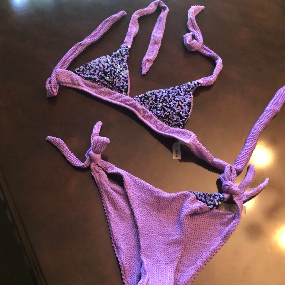 Shein bikini large top and bottom